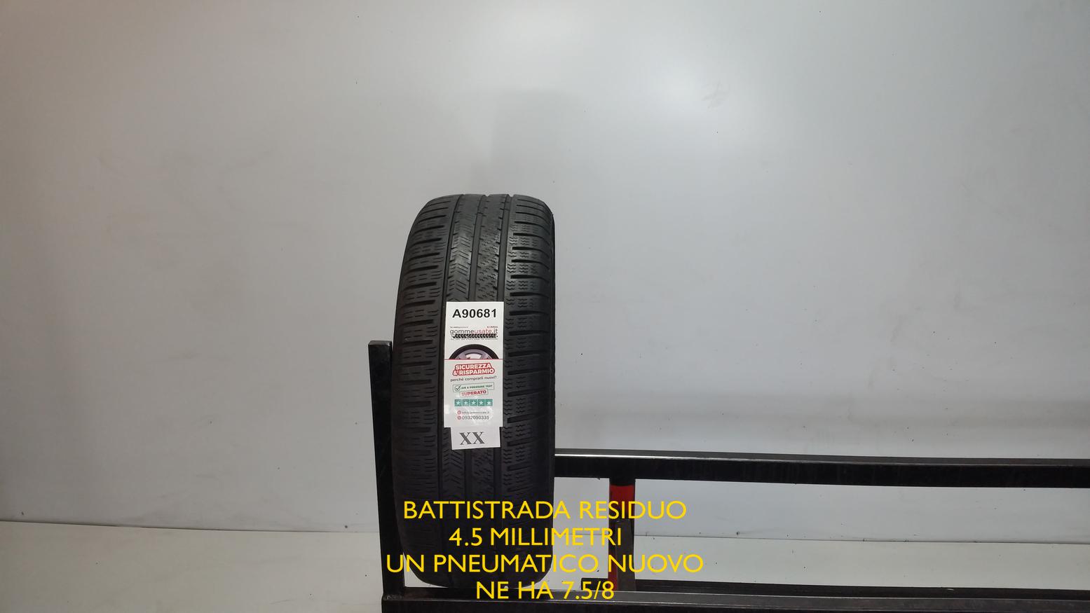 Gomme 4 stagioni ed invernali: 205 55 16 usate