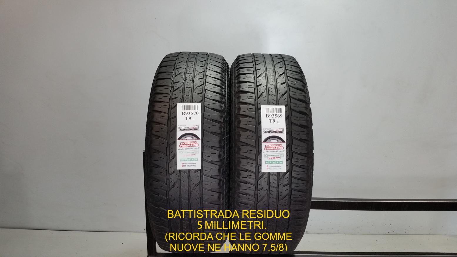 Yokohama 255/65 R17 114H 